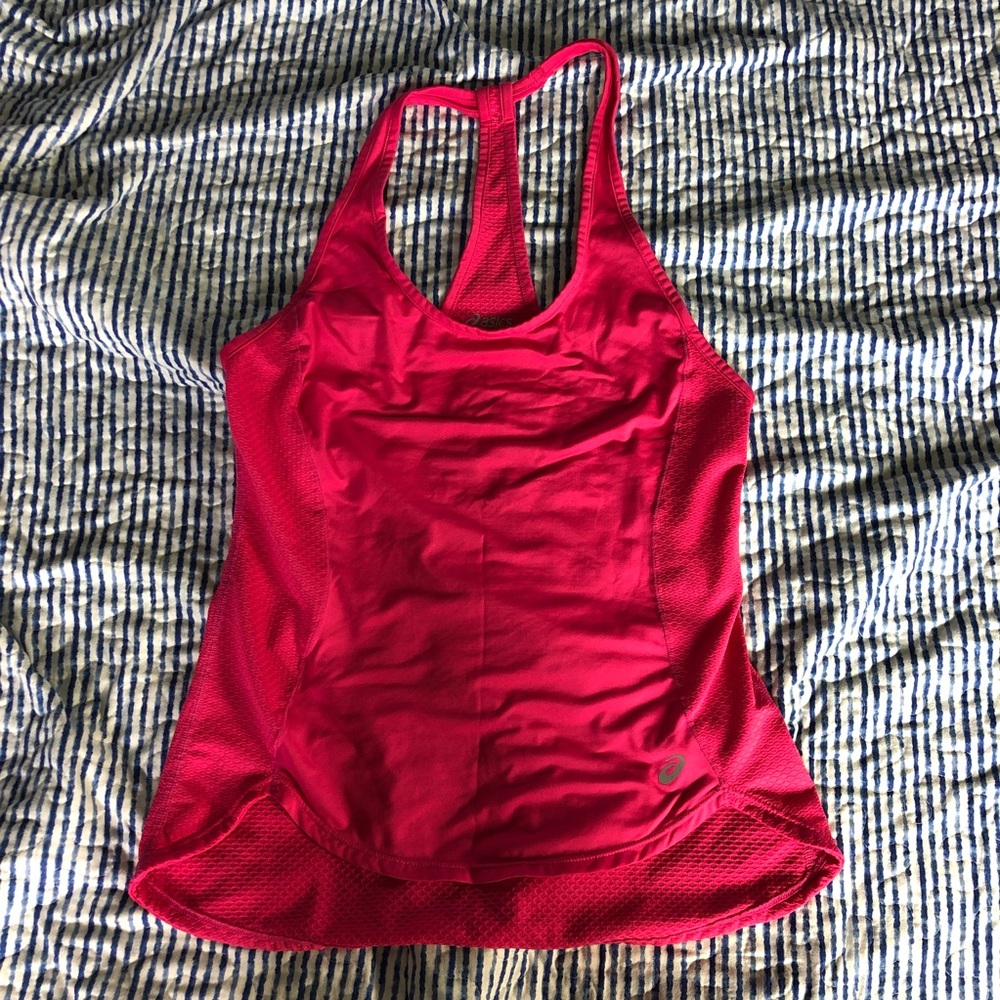Hot pink athletic top